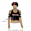 Dub City Roller Derby: 2018 Uniform Jersey (Solid Black)
