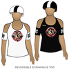 Dubuque Bomb Squad: Reversible Scrimmage Jersey (White Ash / Black Ash)