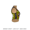 Dubuque Bomb Squad: Reversible Uniform Jersey (GrayR/GreenR)