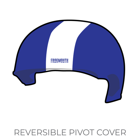 Roller Derby Quebec Les Duchesses: 2018 Pivot Helmet Cover (Blue)