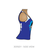 Roller Derby Quebec Les Duchesses: 2018 Uniform Jersey (Blue)