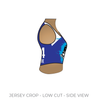 Roller Derby Quebec Les Duchesses: 2018 Uniform Jersey (Blue)