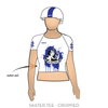 Roller Derby Quebec Les Duchesses: Reversible Uniform Jersey (BlueR/WhiteR)