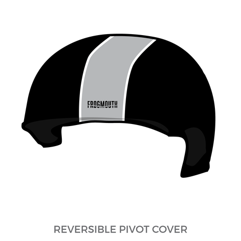 Duke City Roller Derby Marionettes: 2018 Pivot Helmet Cover (Black)
