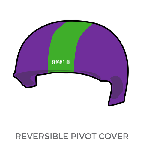 Dunedin Derby Gallow Lasses: 2018 Pivot Helmet Cover (Purple)