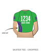 Dunedin Roller Derby: 2017 Uniform Jersey (Green)