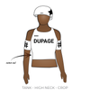 DuPage Derby Dames: 2019 Uniform Jersey (White)