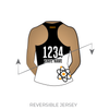 Durham Region Roller Derby Atom Smashers: Reversible Uniform Jersey (BlackR/WhiteR)