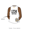 Durham Region Roller Derby Atom Smashers: Reversible Uniform Jersey (BlackR/WhiteR)