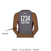 East Side Wheelers: Reversible Uniform Jersey (BlackR/GrayR)