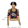 East Side Wheelers: Reversible Uniform Jersey (BlackR/GrayR)