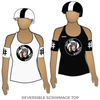 East Side Wheelers: Reversible Scrimmage Jersey (White Ash / Black Ash)