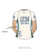 Humbolt Roller Derby Eel River Rollers: 2019 Uniform Jersey (White)