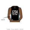 Humbolt Roller Derby Eel River Rollers: 2019 Uniform Jersey (Black)