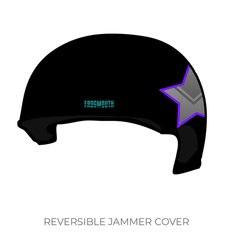 Enchanted Valkyries Roller Derby: 2019 Jammer Helmet Cover (Black)