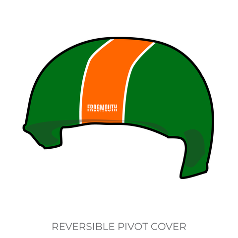 Dockyard Derby Dames Femme Fiannas: Pivot Helmet Cover (Green)
