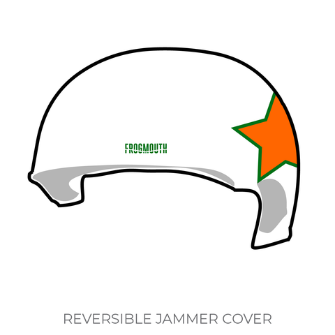 Dockyard Derby Dames Femme Fiannas: Jammer Helmet Cover (White)