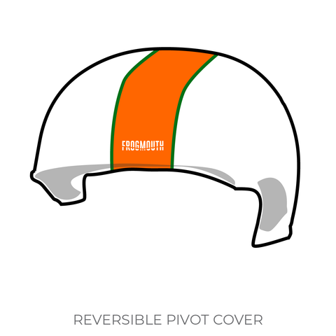 Dockyard Derby Dames Femme Fiannas: Pivot Helmet Cover (White)