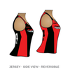 L.A. Derby Dolls Fight Crew: Reversible Uniform Jersey (RedR/BlackR)
