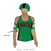 Jacksonville Roller Derby First Coast Fatales: 2019 Uniform Jersey (Green)