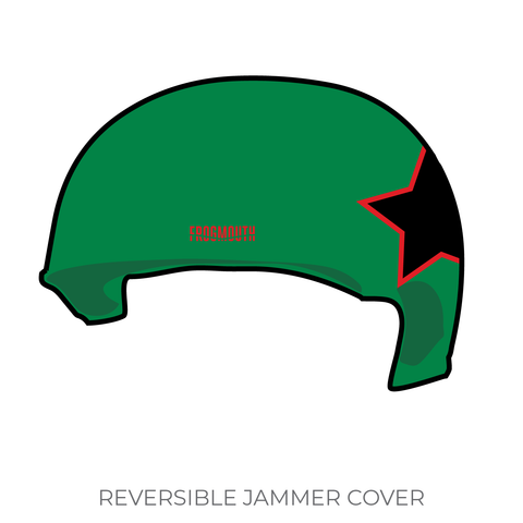 Jacksonville Roller Derby First Coast Fatales: 2019 Jammer Helmet Cover (Green)