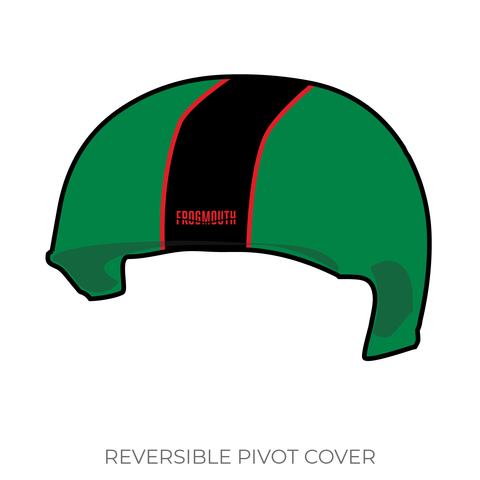 Jacksonville Roller Derby First Coast Fatales: 2019 Pivot Helmet Cover (Green)