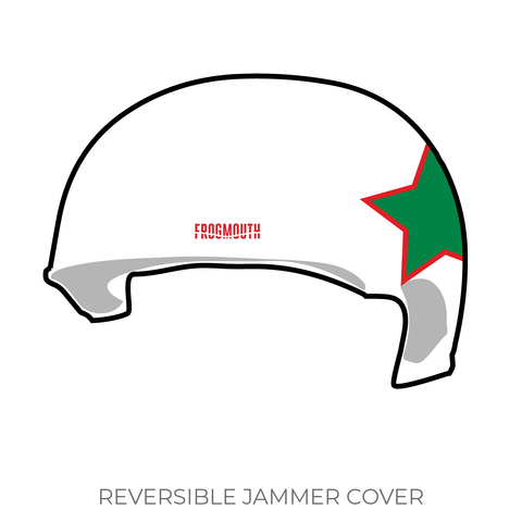 Jacksonville Roller Derby First Coast Fatales: 2019 Jammer Helmet Cover (White)