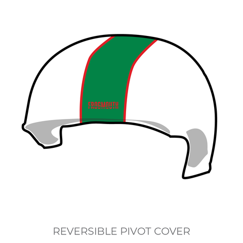 Jacksonville Roller Derby First Coast Fatales: 2019 Pivot Helmet Cover (White)