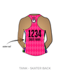 Red Stick Roller Derby Spanish Town Flamingos: 2018 Uniform Jersey (Pink)