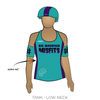 Flathead Valley Roller Derby Big Mountain Misfits: 2019 Uniform Jersey (Teal)