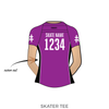 Fort McMurray Roller Derby League Crude Assassins: 2017 Uniform Jersey (Purple)