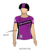 Fort McMurray Roller Derby League Crude Assassins: 2017 Uniform Jersey (Purple)