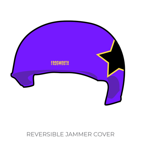 Fountain City Roller Derby Royal Pains: 2019 Jammer Helmet Cover (Purple)
