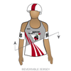 Fremont County Cherry Bombs: Reversible Uniform Jersey (GrayR/WhiteR)