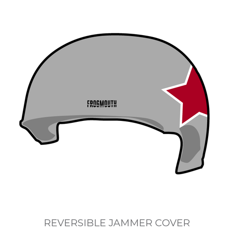 Fremont County Cherry Bombs: 2019 Jammer Helmet Cover (Gray)