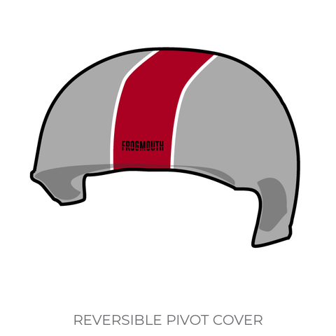 Fremont County Cherry Bombs: 2019 Pivot Helmet Cover (Gray)
