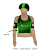 Cheyenne Roller Derby Fronterrors: Reversible Uniform Jersey (BlackR/GreenR)