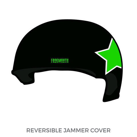 Cheyenne Roller Derby Fronterrors: 2018 Jammer Helmet Cover (Black)