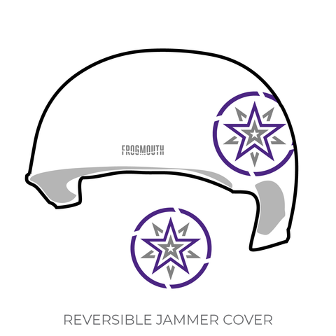 Minnesota Roller Derby Minnesota Frostbite: Jammer Helmet Cover (White)