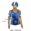 Houston Roller Derby, Brawlers: Uniform Jersey (Blue Option 2)