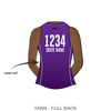 Diamond State Roller Derby Black Eyed Bombshells: 2017 Uniform Jersey (Purple)