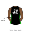 Pacific Roller Derby Hulagans: Reversible Uniform Jersey (BlackR/GreenR)