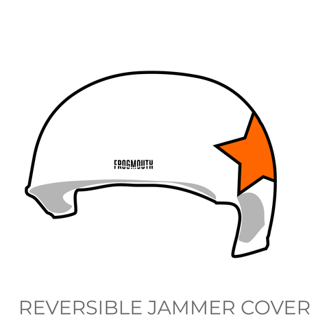 Windy City Rollers The Fury: 2017 Jammer Helmet Cover (White)