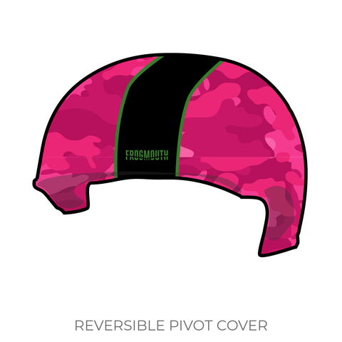Garden Island Renegade Rollerz: 2019 Pivot Helmet Cover (Pink)