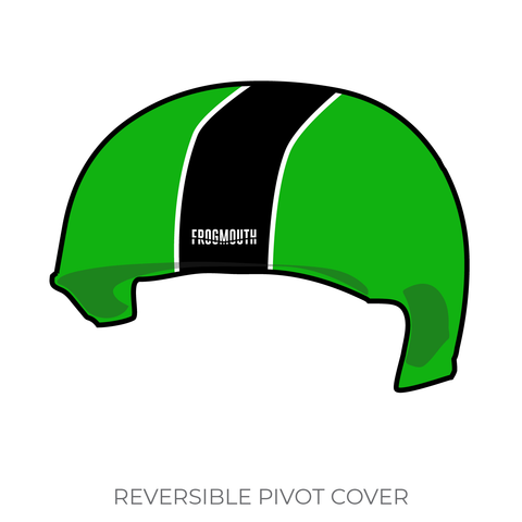 Garden State Roller Derby: Pivot Helmet Cover (Green)