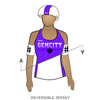 Gem City Roller Derby: Reversible Uniform Jersey (PurpleR/WhiteR)