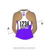 Gem City Roller Derby B and C Team: Reversible Uniform Jersey (WhiteR/PurpleR)