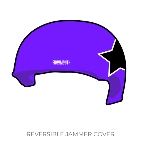 Gem City Roller Derby: 2019 Jammer Helmet Cover (Purple)