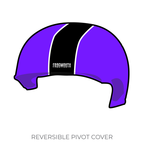 Gem City Roller Derby B and C Team: Pivot Helmet Cover (Purple)