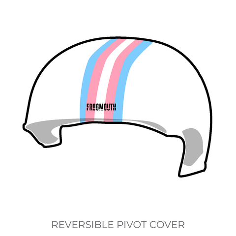 Gender Rollers: 2019 Pivot Helmet Cover (White)